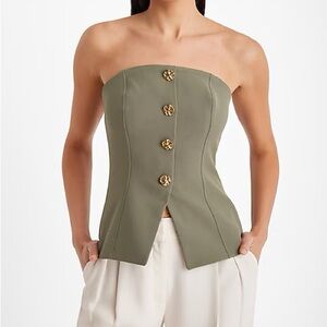 corset tube top